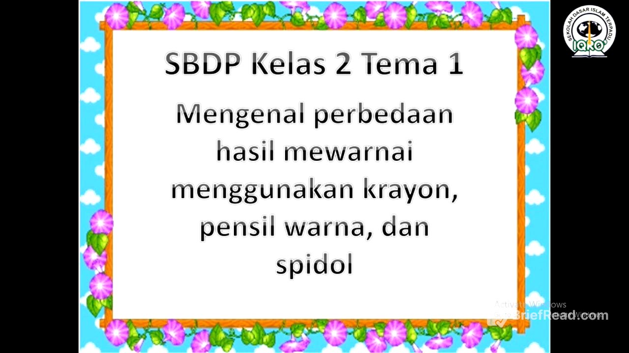 Mengenal Perbedaan Hasil Mewarnai Menggunakan Krayon, Spidol, dan Pensil Warna (Tema 1 Kelas 2)