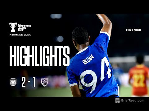 Kalahkan Manila Digger, PERSIB Lolos ke Fase Grup ACL Two | Match Highlights PERSIB vs Manila Digger