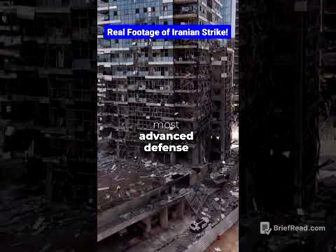 Israel Releases Real Footage of Iranian Strike