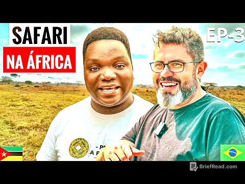 A REAÇÃO  DO SENHOR ALEXANDRE NO SAFÁRI DO BRASIL🇧🇷 PARA AFRICA MOÇAMBIQUE 🇲🇿 NO EPISÓDIO-3