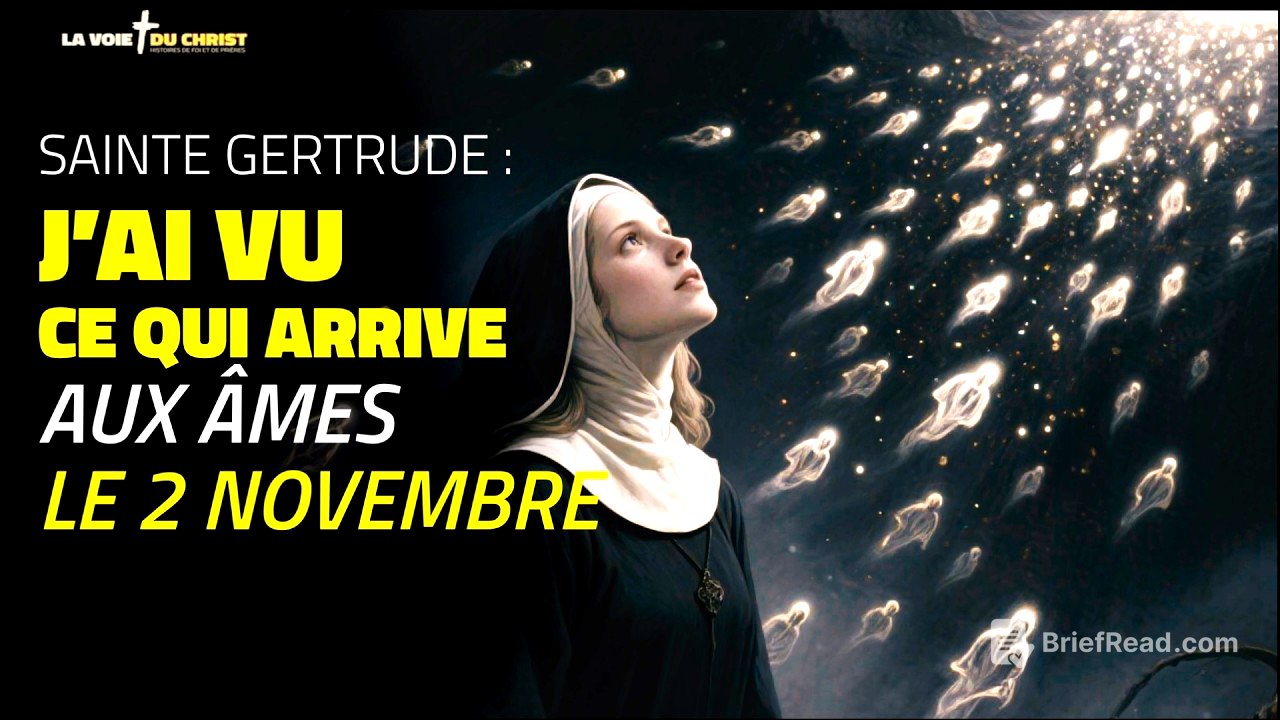 Jésus m’a montré ce qui arrive aux âmes le 2 novembre ! | Sainte Gertrude