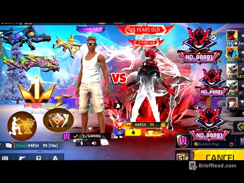 New Legendary Bundle 👿 Collection Versus 😱 लेकिन Adam Kaise जीतेगा 😭 Garena Free Fire 🔥 Y GAMING ⚡👿