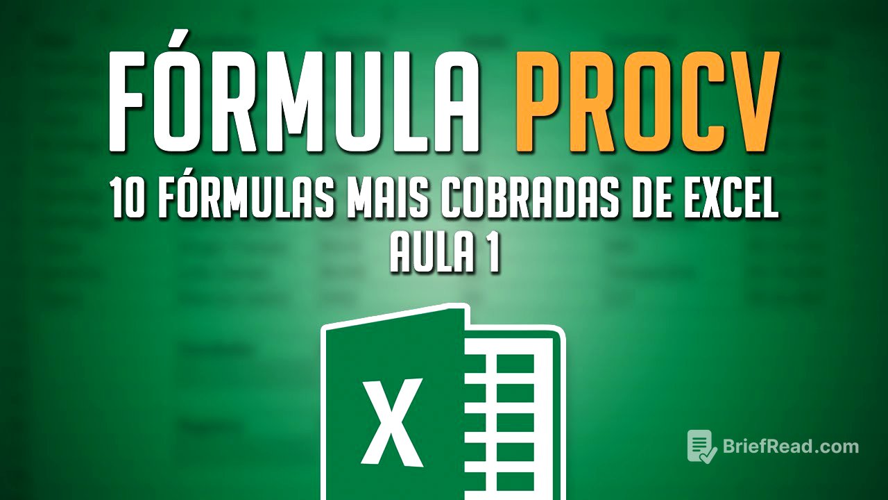 Fórmula PROCV [10 Fórmulas Mais Cobradas de Excel no Mercado de Trabalho - Aula 1]
