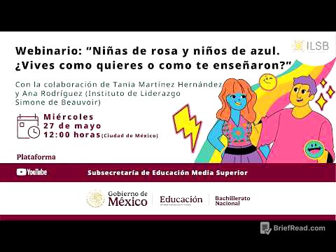 WEBINARIO NIÑAS DE ROSA NIÑOS DE AZUL