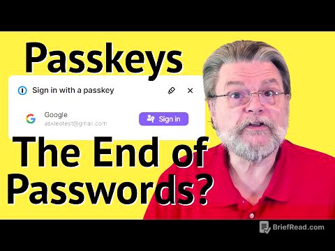Say Goodbye to Passwords: Passkeys Explained Simply