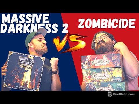 Massive Darkness 2 VS Zombicide - SHOULD YOU OWN BOTH? Reviews and Comparisons