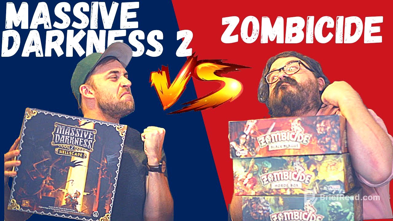 Massive Darkness 2 VS Zombicide - SHOULD YOU OWN BOTH? Reviews and Comparisons