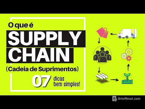 O QUE É SUPPLY CHAIN? (O Que É Cadeia de Suprimentos?)