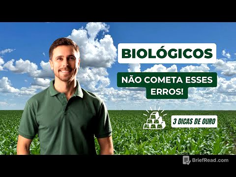 BIOLÓGICOS - Não cometa esses erros!