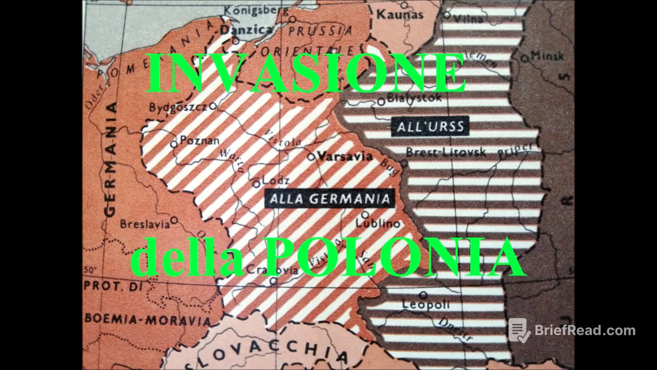 Invasione della Polonia (Settembre 1939 - Seconda Guerra Mondiale)