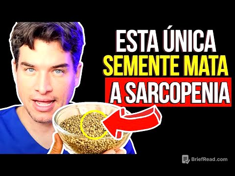 A MELHOR SEMENTE PARA FORTALECER as PERNAS em QUALQUER IDADE - MATA A SARCOPENIA!