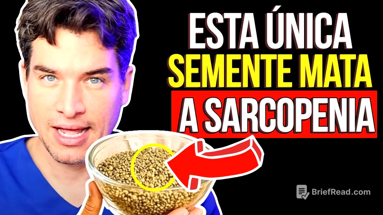 A MELHOR SEMENTE PARA FORTALECER as PERNAS em QUALQUER IDADE - MATA A SARCOPENIA!
