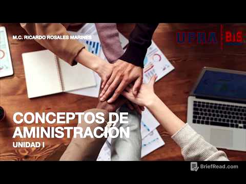Introducción a la administración: Conceptos Básicos