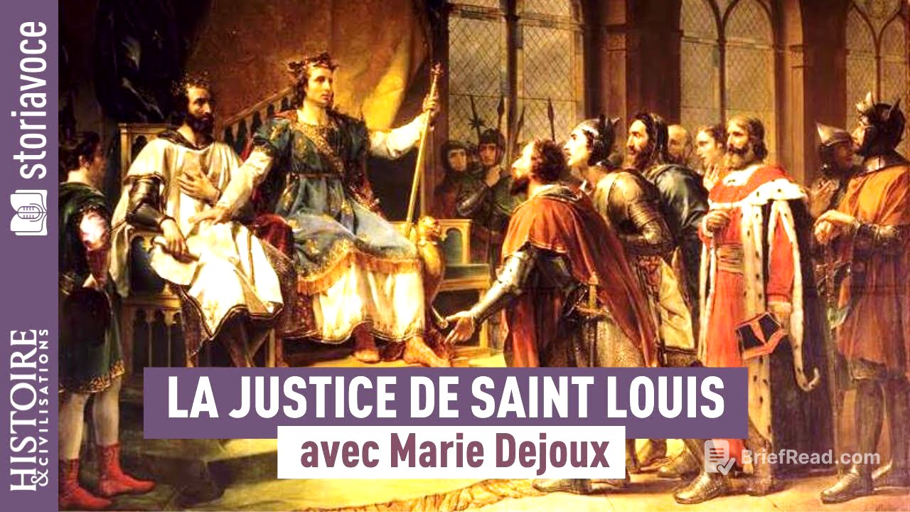 La Justice de Saint Louis. Dans l’ombre du chêne, avec Marie Dejoux