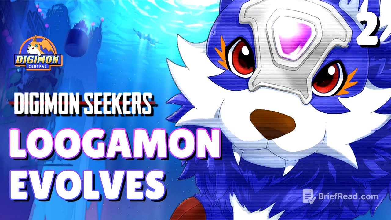 Digimon Seekers 2 - Loogamon Evolves!
