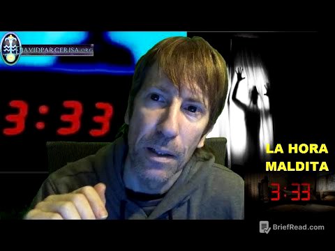 CUIDADO SI DESPIERTAS A LAS 3 DE LA MADRUGADA: LA HORA MALDITA