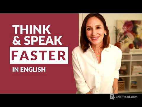 Think in English and Speak Faster in Conversations | Stop Translating