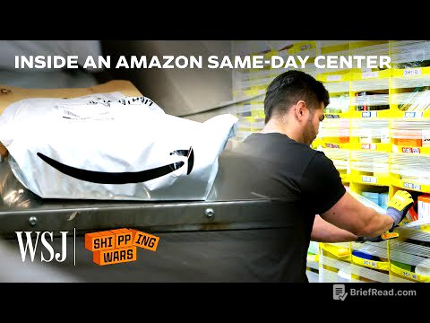 Inside Amazon’s Meticulous Same-Day Delivery Strategy | WSJ Shipping Wars