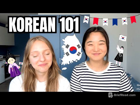 KOREAN 101 - Basic Phrases & Surprise Curses