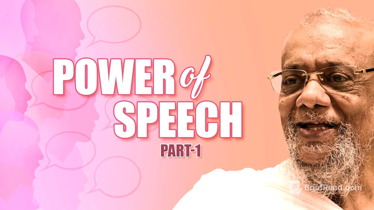 Power of Speech | Acharya Ratnasundersuri | Part 1 |