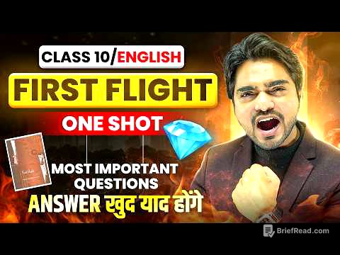 FINAL LIVE CLASS 10TH ENGLISH FIRST FLIGHT | DIAMOND LIVE | ONE SHOT | FINAL REVISION | REVISION