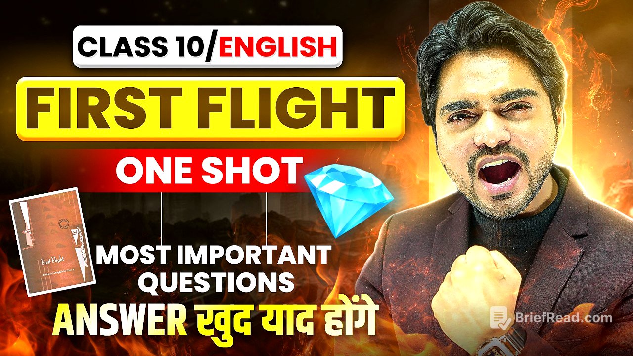 FINAL LIVE CLASS 10TH ENGLISH FIRST FLIGHT | DIAMOND LIVE | ONE SHOT | FINAL REVISION | REVISION