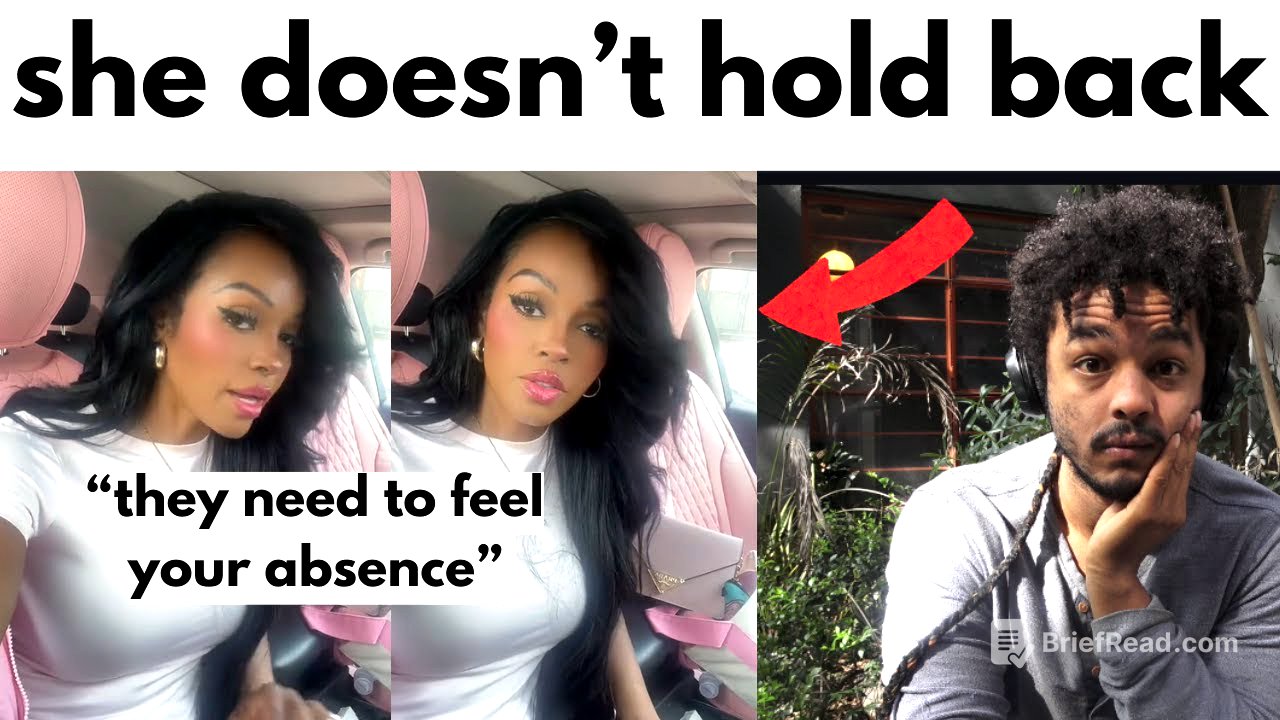 Baddie Reveals How to make a woman miss you hard