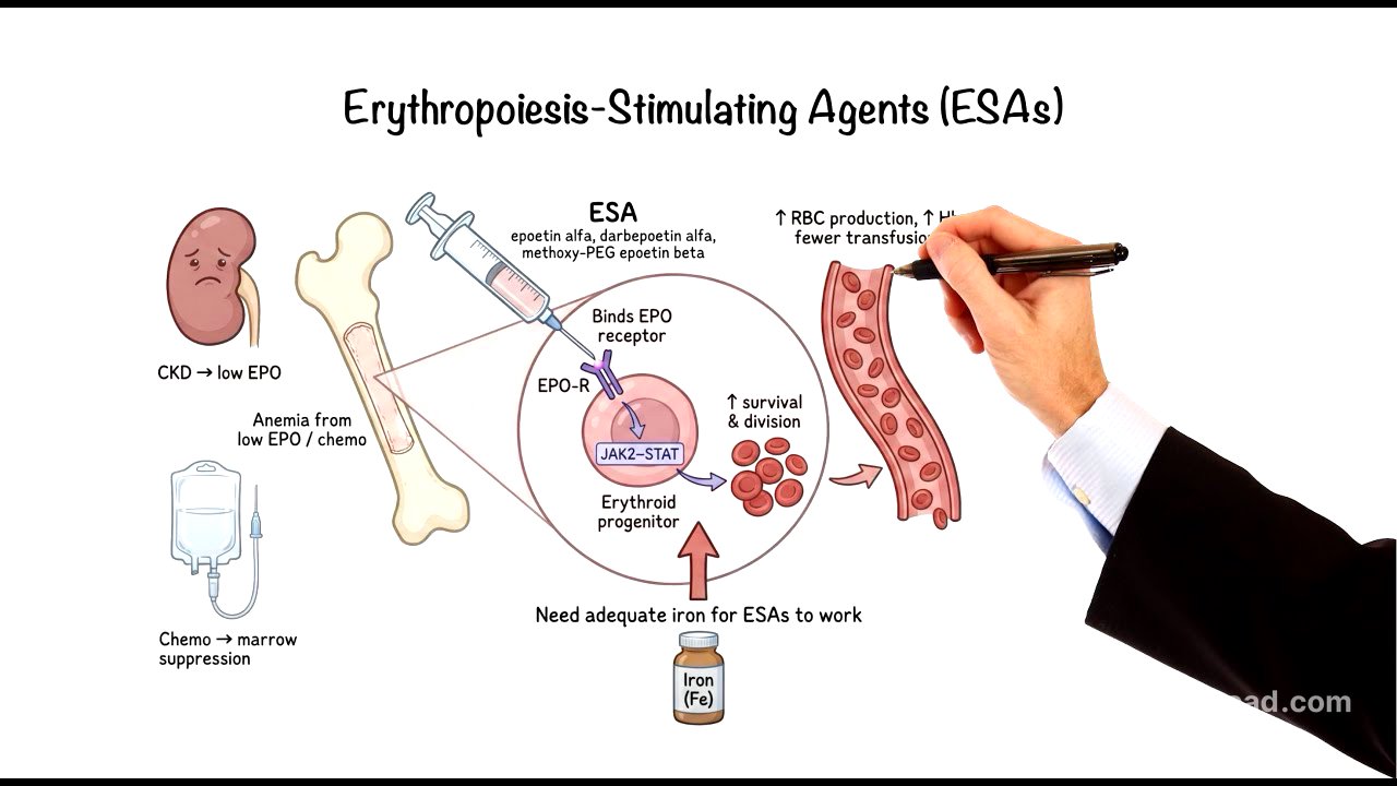 Pharmacology - DRUGS FOR ANEMIA (MADE EASY)