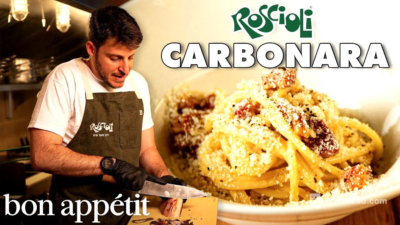 How The Best Carbonara in NYC is Made | Made to Order | Bon Appétit