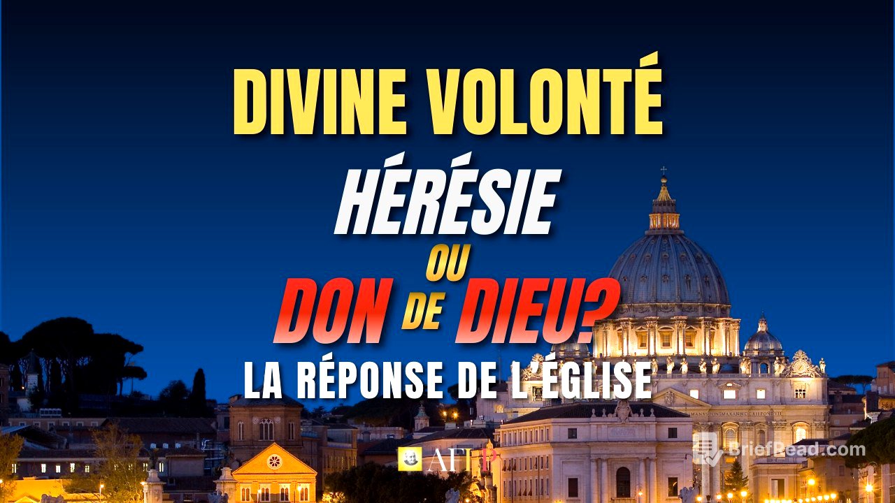 DIVINE VOLONTÉ : HÉRÉSIE OU DON DE DIEU ? CE QUE DIT L’ÉGLISE | Témoignages & Vérité 2026