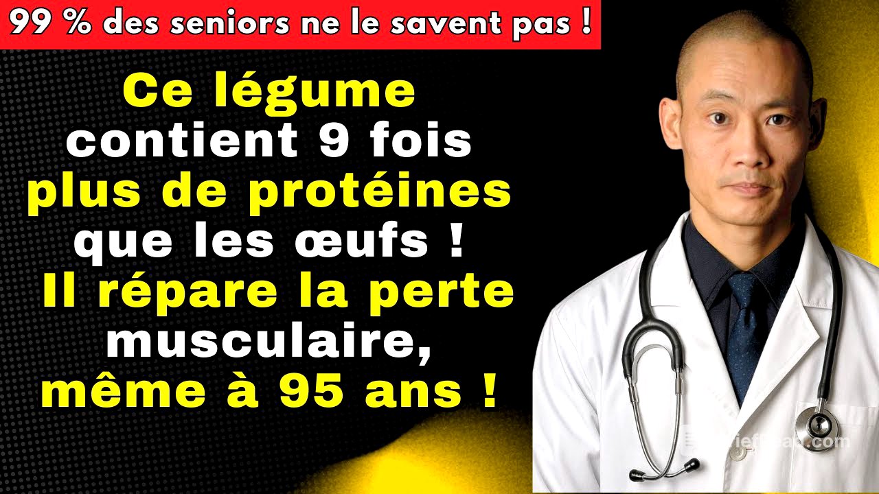 Oubliez les œufs ! Ce légume contient plus de protéines et aide à stopper la perte musculaire