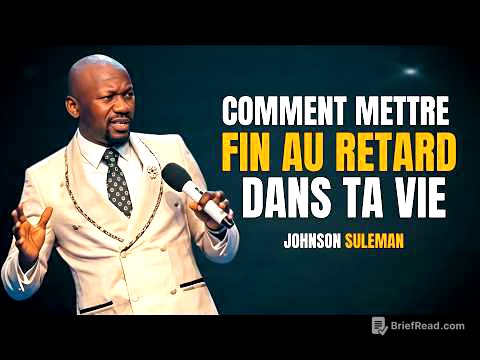 Comment vaincre l'esprit de retard et accomplir votre destinée | Johnson Suleman