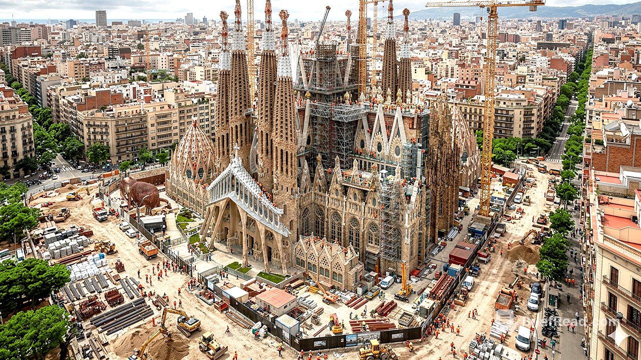 Spain Finally Completes Sagrada Familia After 144 Years Of Impossible Construction