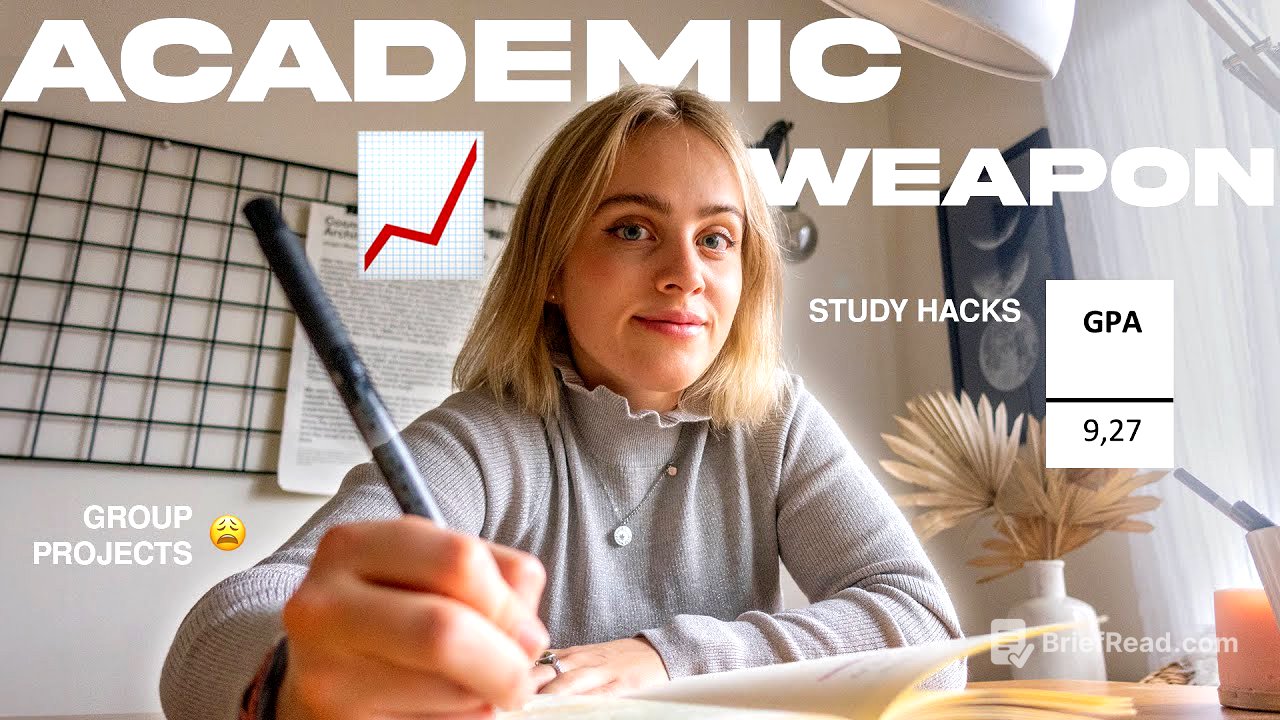 TRANSFORM your study habits before second semester 📚 organized & efficient
