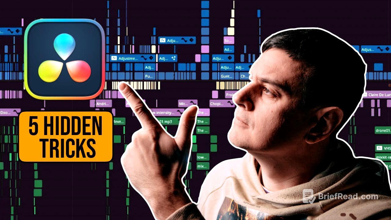 My 5 SECRET Weapons in DaVinci Resolve 19