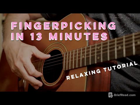 Meditative Fingerpicking Tutorial for Guitar (2-Finger Travis Pick)