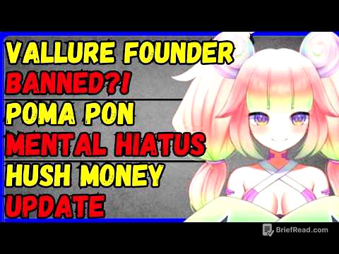 VAllure Vtuber YT ban for ASMR, Poma pon mental break,