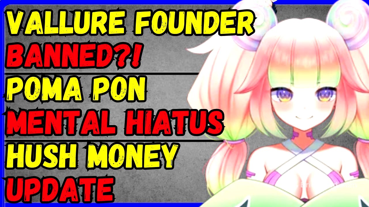 VAllure Vtuber YT ban for ASMR, Poma pon mental break,