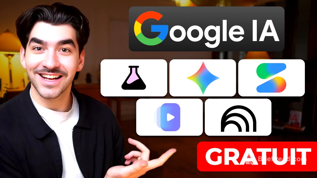 12 IA de Google GRATUITES que vous devez ABSOLUMENT essayer