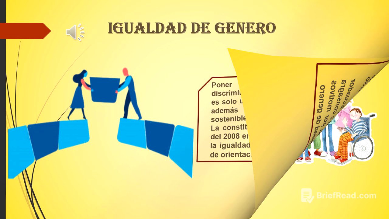 El principio de igualdad en lo educativo, político, económico, social y religioso