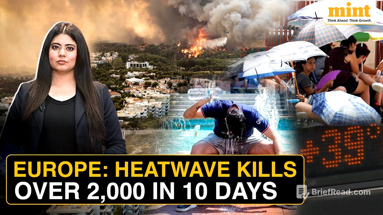 Study Reveals Europe Heatwave Killed 2,300 People In 10 Days | Climate Change Still Not Real?