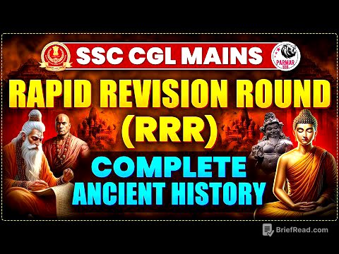 ANCIENT HISTORY REVISION FOR CGL MAINS