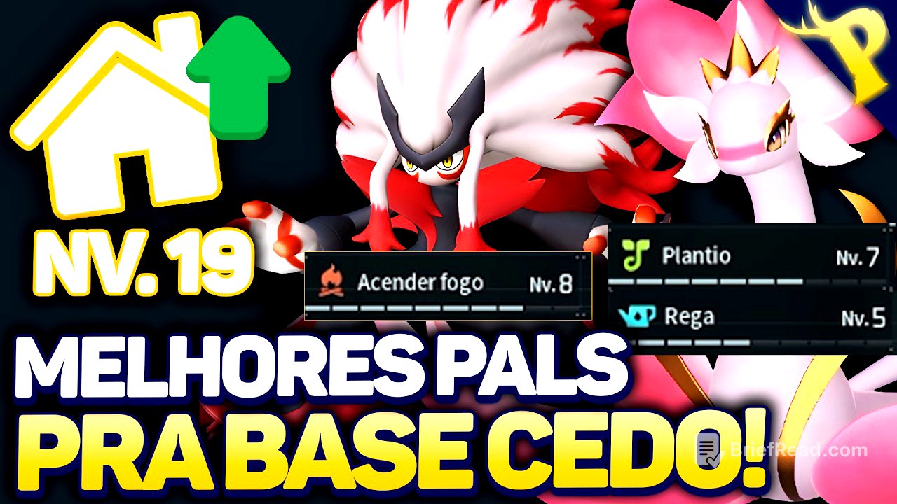 Como ter os MELHORES PALS PARA BASE PALWORLD 1.0 no INÍCIO DO JOGO!