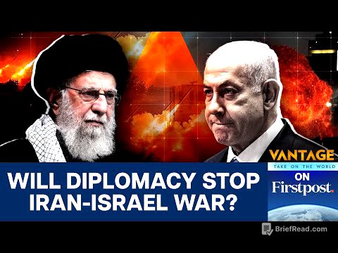 Massive Anti-Israel Protests in Iran as Strikes Continue | Vantage on Firstpost | N18G
