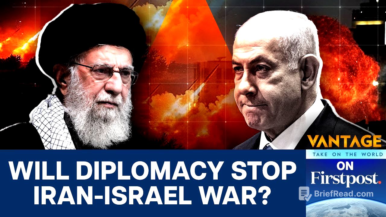 Massive Anti-Israel Protests in Iran as Strikes Continue | Vantage on Firstpost | N18G
