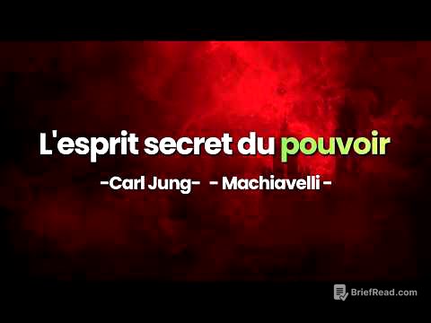 La psychologie noire du pouvoir | Ce que Machiavel et Jung ont compris