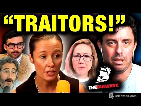 BRUTAL: Emma Vigeland Calls The Bulwark TRAITORS and Sam Seder COOKS Tim Miller & Sarah Longwell