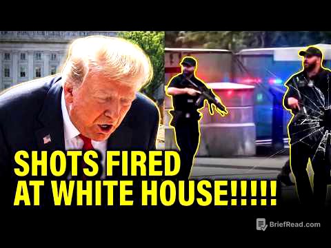 🚨SHOTS FIRED at WHITE HOUSE…Trump IN LOCKDOWN!!!