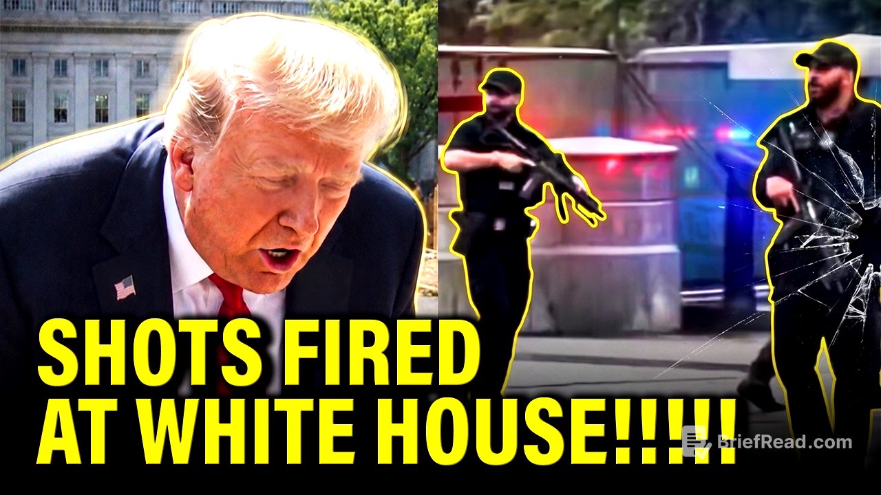 🚨SHOTS FIRED at WHITE HOUSE…Trump IN LOCKDOWN!!!