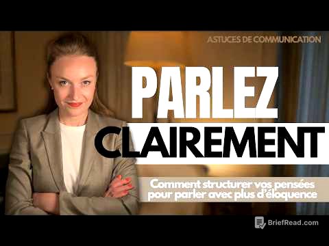 Exprimez vos idées clairement! Comment structurer ses pensées sur le moment